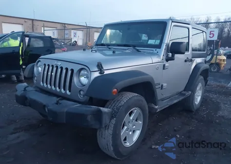 2016 Jeep Wrangler Sport from USA, damaged, VIN 1C4AJWAG7GL296465